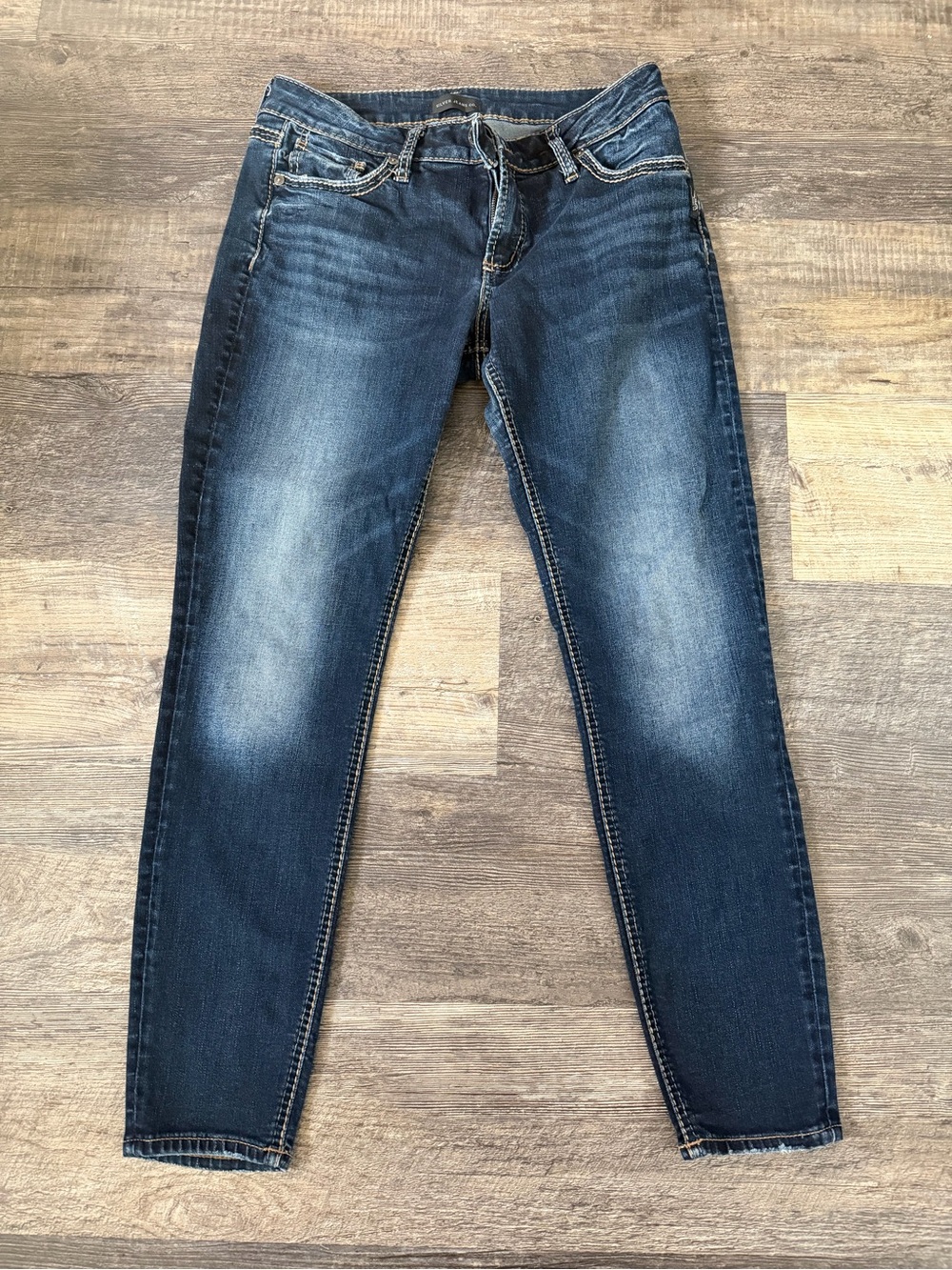 Silver Jeans Co. Suki Mid Rise Skinny Jeans